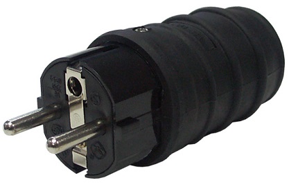 Spina Schuko Volante IPX4